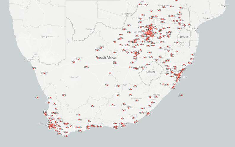 Screenshot of Advanced Geo-Mapping